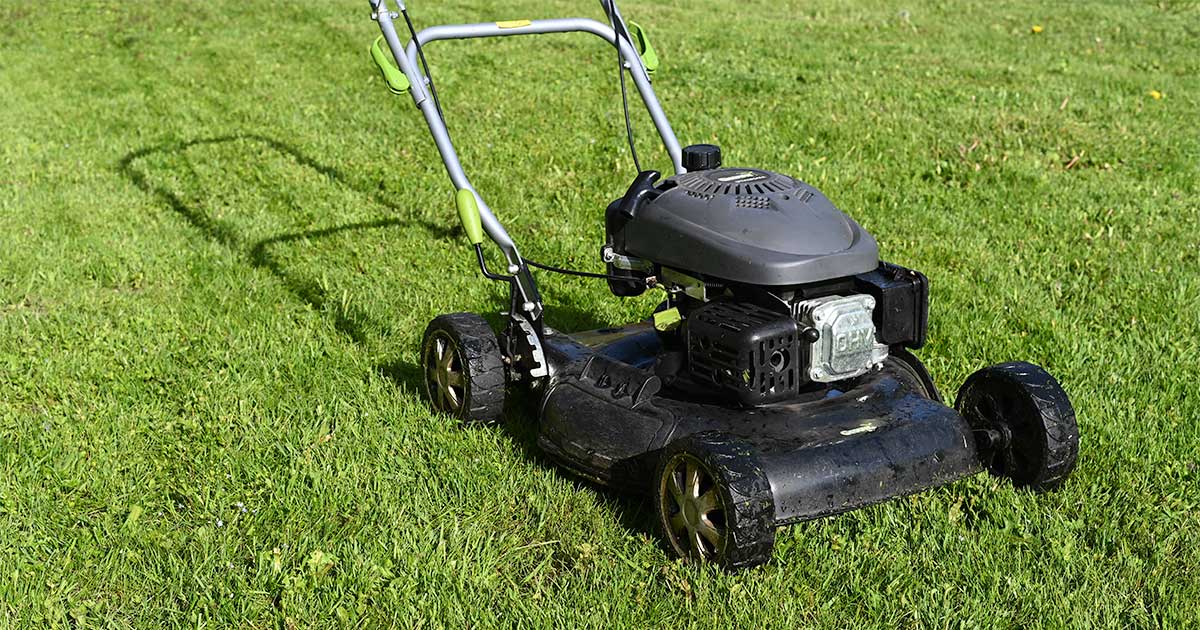 Perinteinen ruohonleikkuri